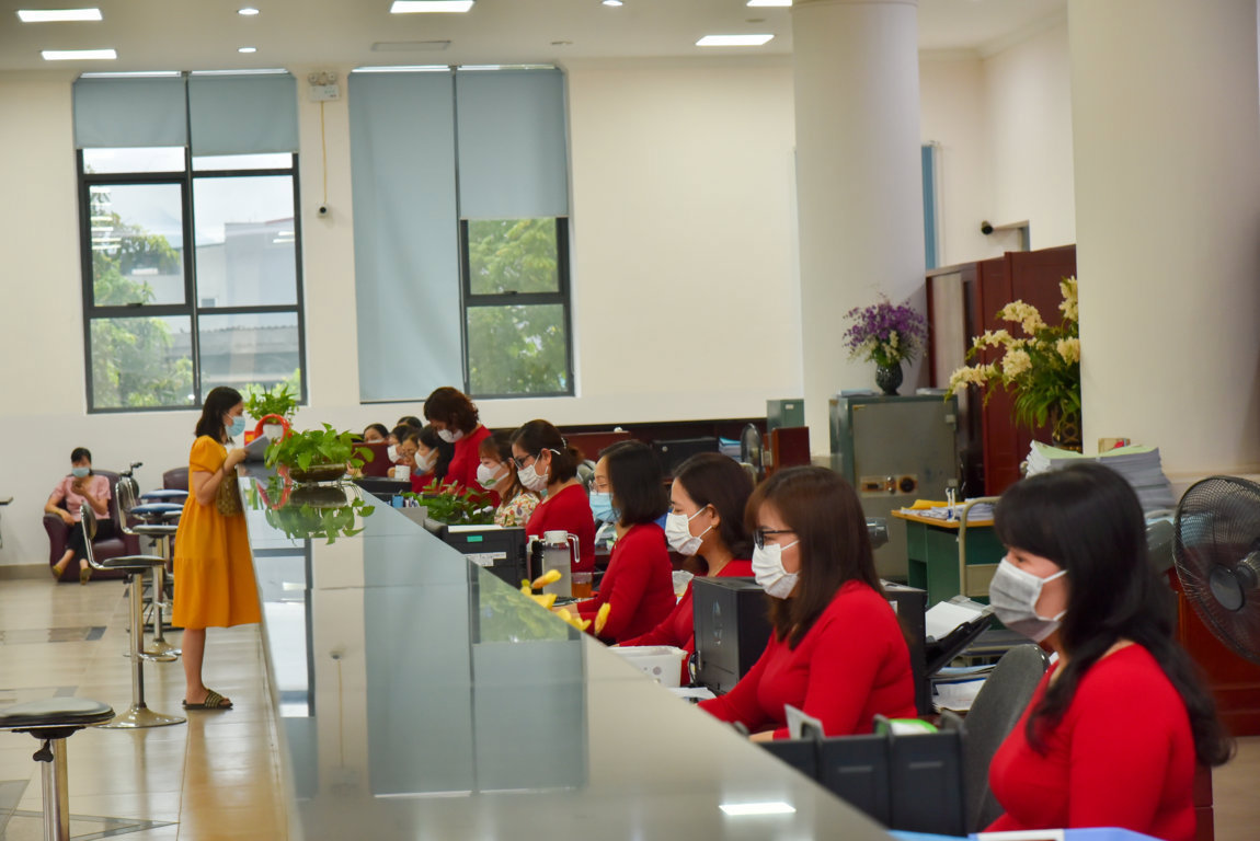 Hoạt động giao dịch tại KBNN Hòa Bình