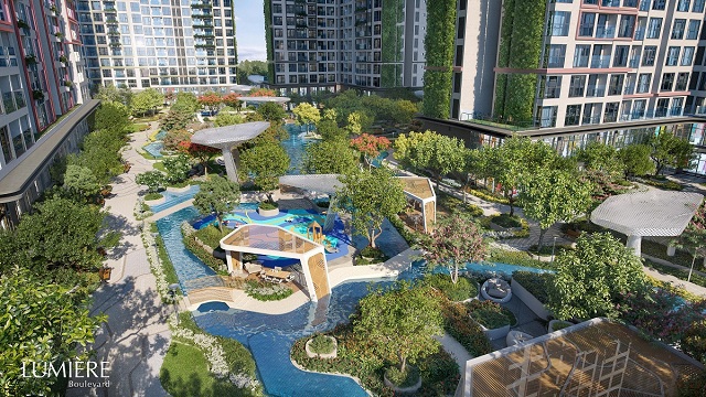 Sự khác biệt khiến LUMIÈRE Boulevard thu hút người mua. Ảnh: VHM