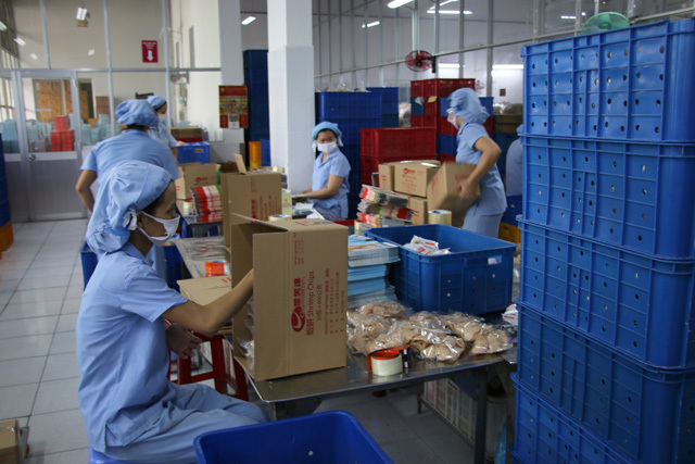 Công ty CP xuất nhập khẩu Sa Giang (TP. Sa Đéc) sử dụng năng lượng tiết kiệm và hiệu quả. Ảnh: Trang Huỳnh