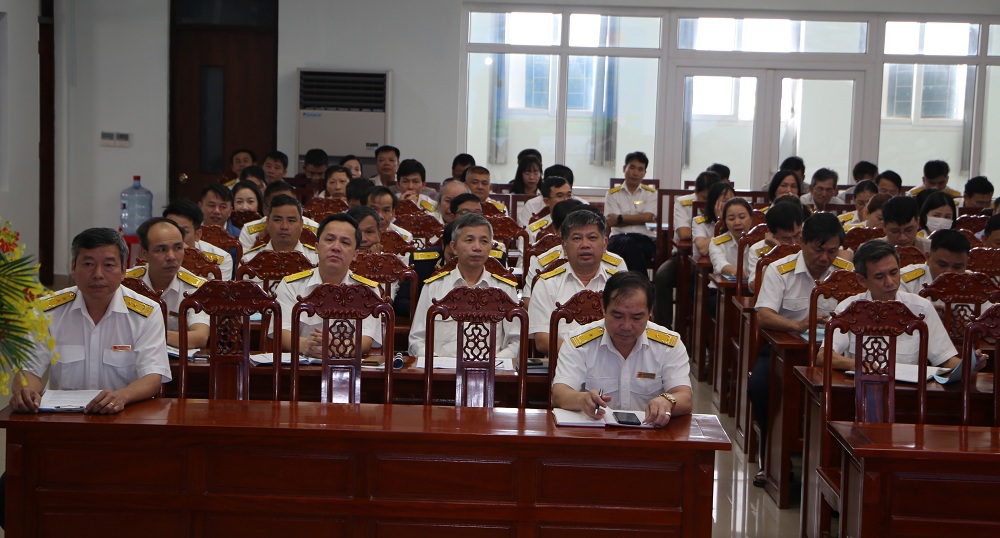 Cục Thuế Đắk Nông tập huấn chuyển đổi số cho cán bộ, công chức. Ảnh: Thanh Phong