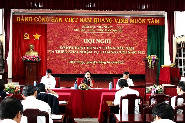 KBNN Đắk Nông thực hiện thu ngân sách nhà nước trên địa bàn đạt 2.666 tỷ đồng, bằng 103,21% dự toán Bộ Tài chính giao.