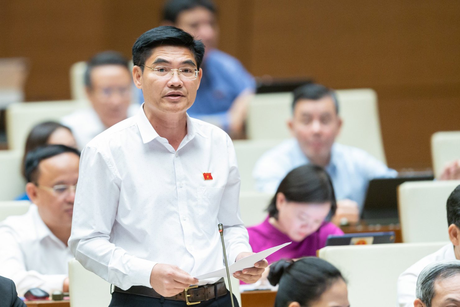 ĐBQH Nguyễn Thanh Hải - tỉnh Thừa Thiên - Huế quan tâm đến vấn đề giao dịch tiền ảo.