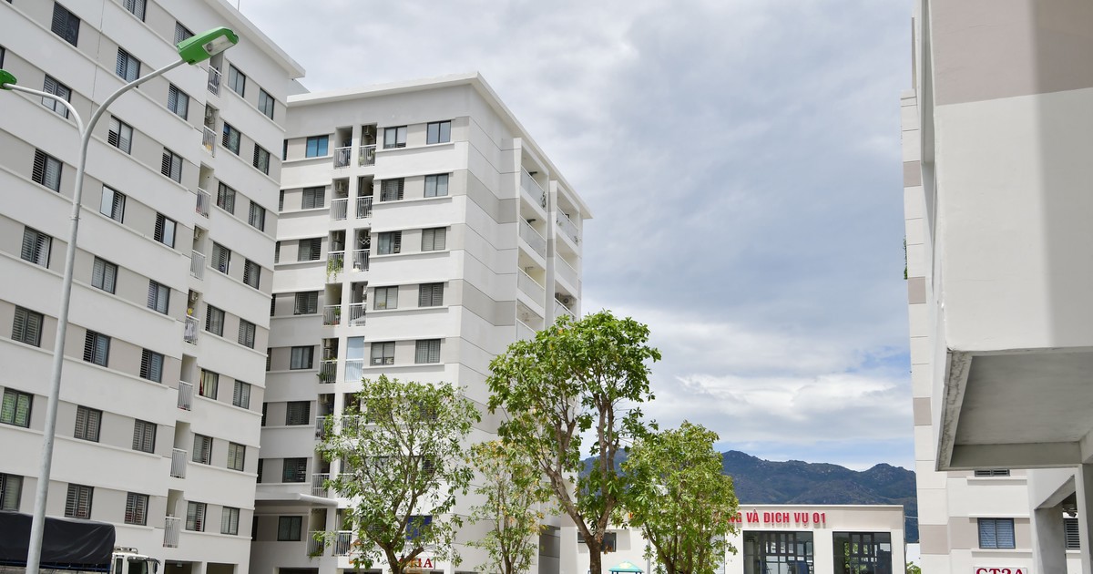 Khu nhà ở xã hội 01 Phước Long, thành phố Nha Trang (Khánh Hòa) do Tổng công ty Đầu tư phát triển nhà và đô thị đầu tư.