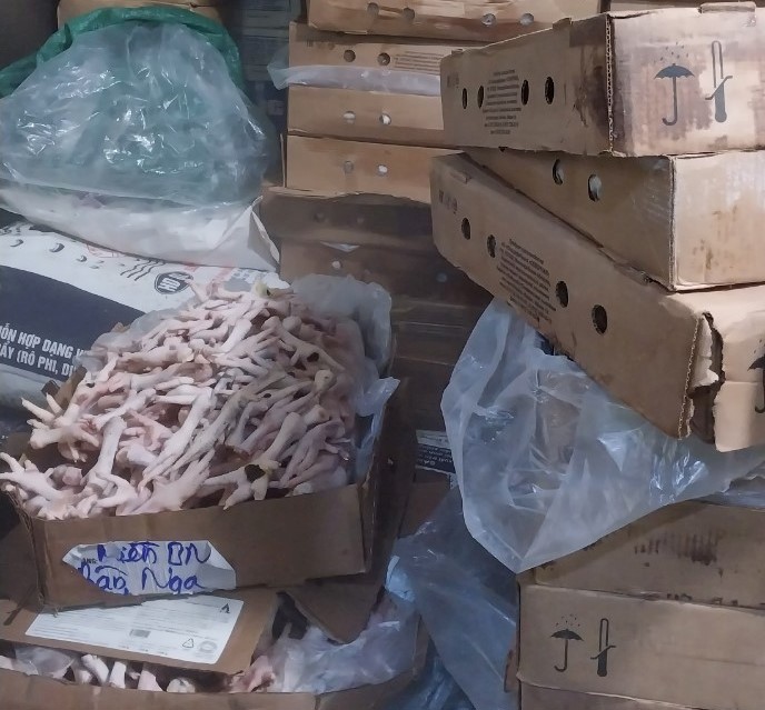 Tang vật bị thu giữ.