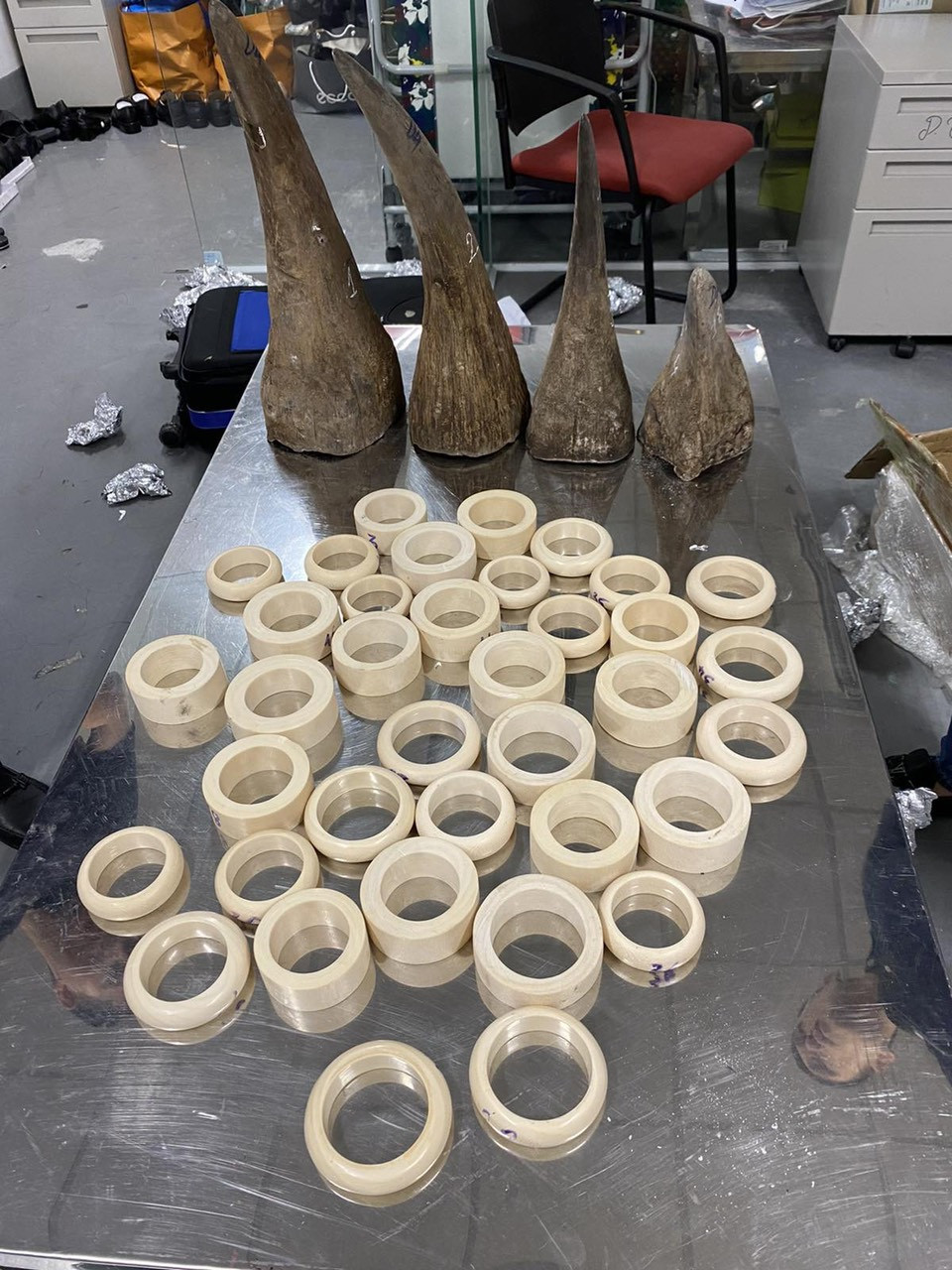 Tang vật của vụ án. 