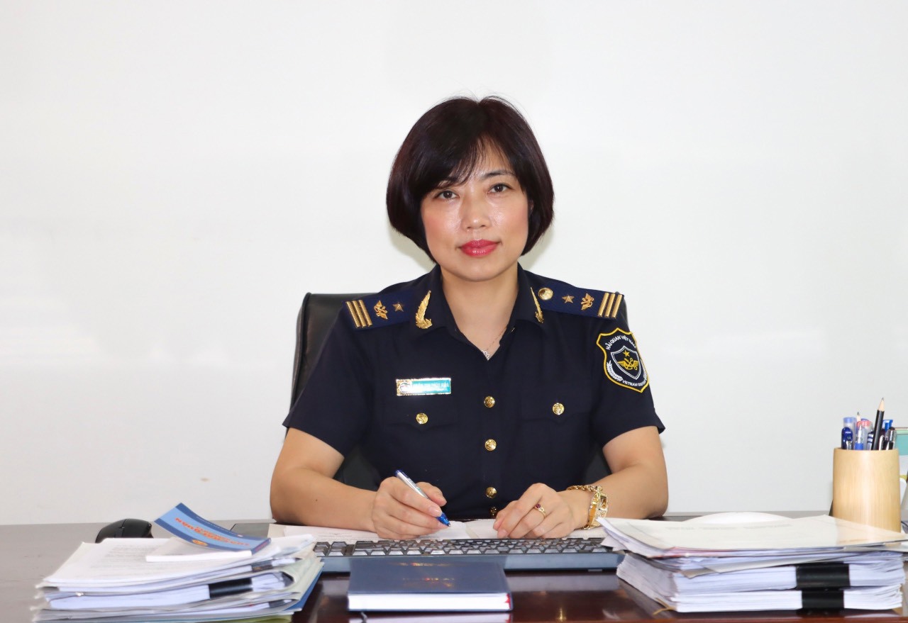 Bà Trần Thị Thuý Hoà - Phó Vụ trưởng Vụ Pháp chế (Tổng cục Hải quan).