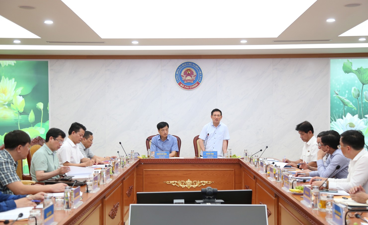 Bộ trưởng Hồ Đức Phớc cho biết, cơ sở dữ liệu quốc gia về Tài chính gồm 12 cơ sở dữ liệu chuyên ngành.