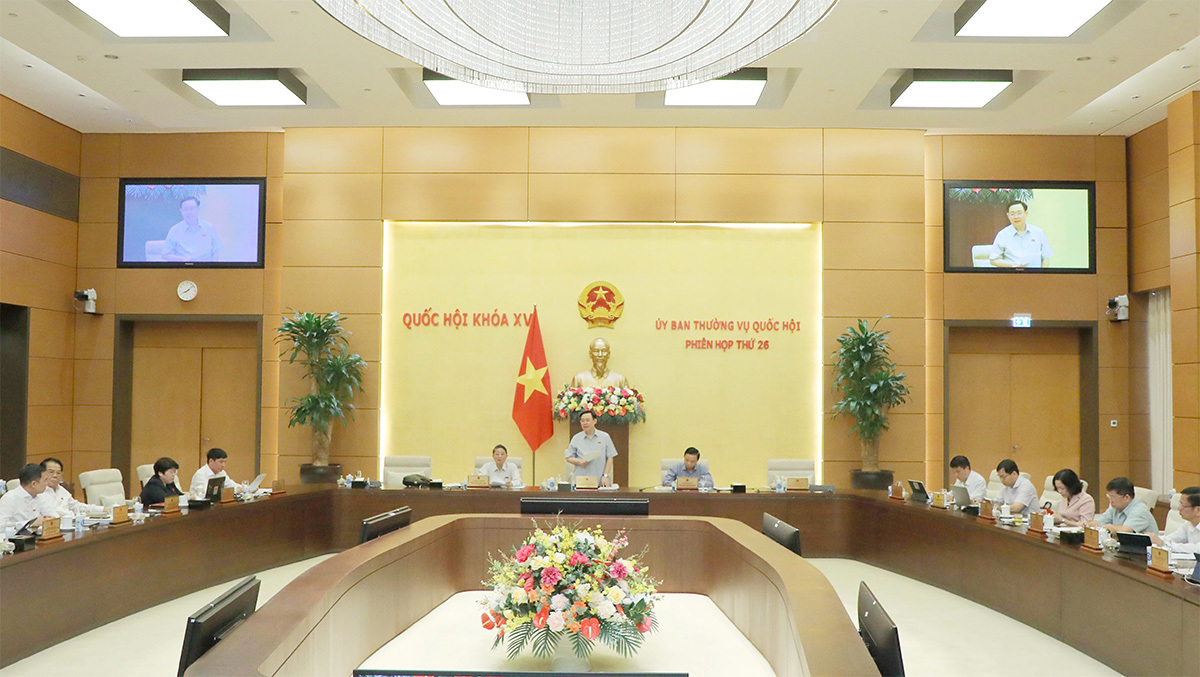 Quang cảnh Phiên họp.