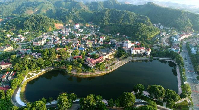 Một góc TP. Yên Bái. Ảnh minh họa