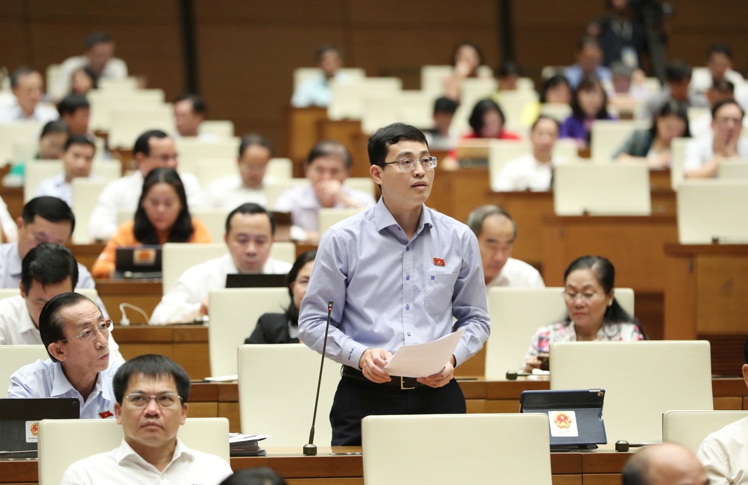 Đại biểu Quốc hội Đỗ Đức Hiển - Ảnh: VGP/LS