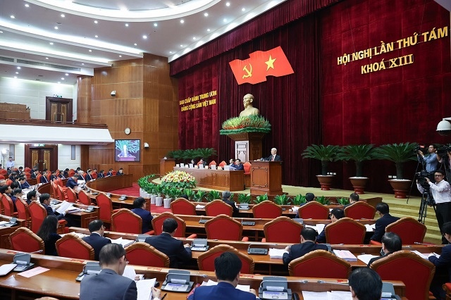 Toàn cảnh Hội nghị lần thứ 8 Ban Chấp hành Trung ương, khóa XIII