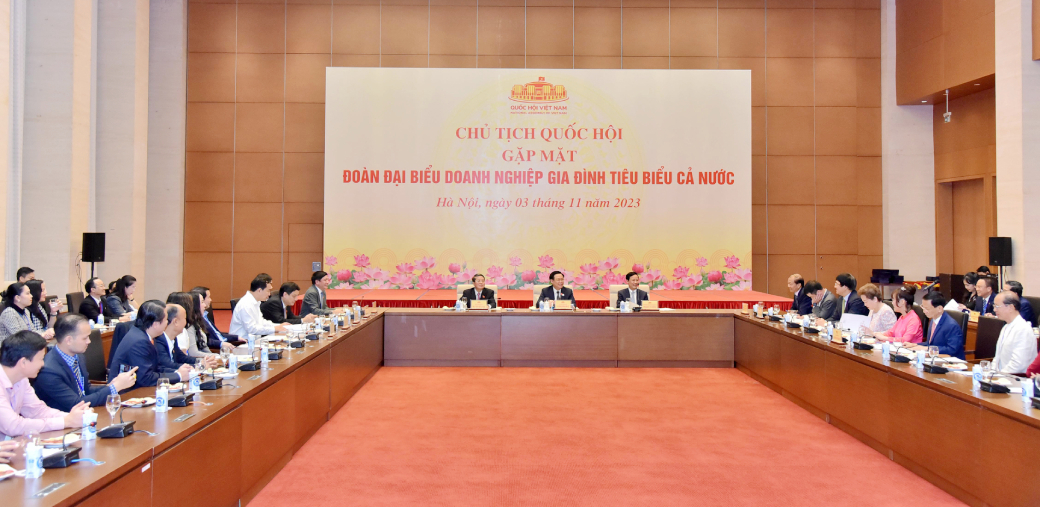 Quang cảnh buổi gặp mặt. Ảnh: Lâm Hiển