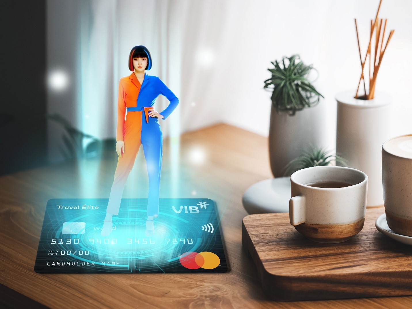 VIB tiên phong giới thiệu công nghệ ‘thẻ biết nói’. Ảnh: VIB