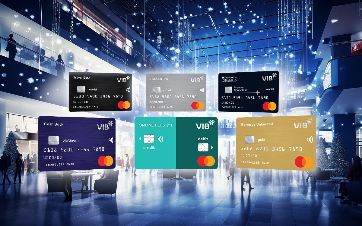 VIB ghi nhận tổng chi tiêu qua thẻ Mastercard tại Việt Nam đạt hơn 3 tỷ USD vào năm 2022. Ảnh: VIB