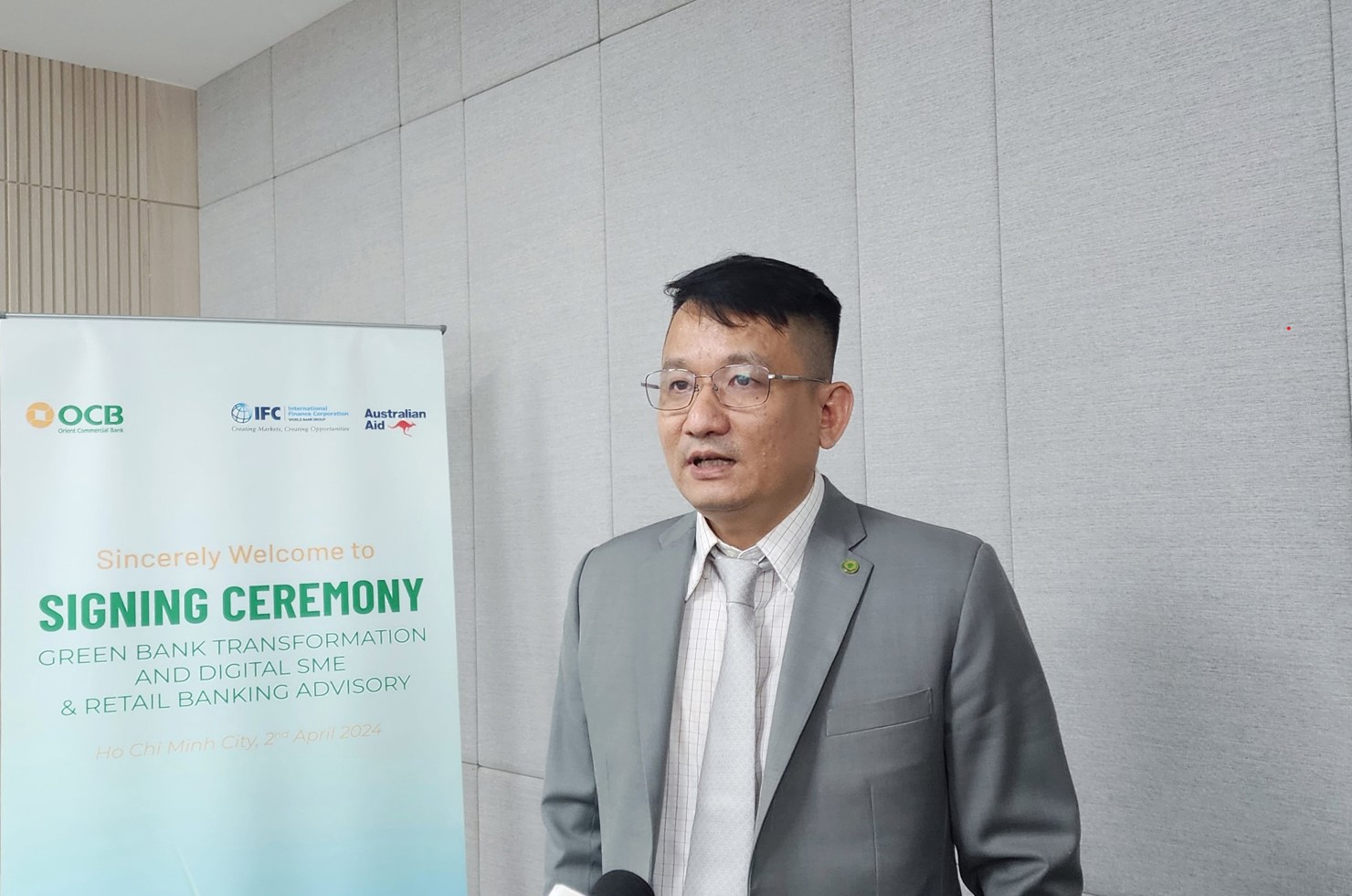 Ông Nguyễn Đình Tùng từ nhiệm vị trí Thành viên Hội đồng quản trị OCB. Ảnh: OCB