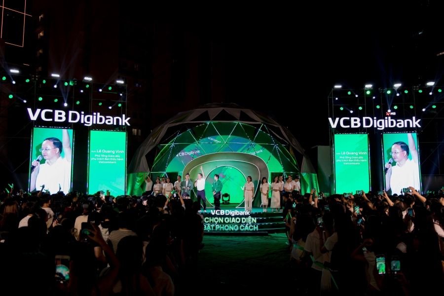 Ông Lê Quang Vinh Phó Tổng Giám đốc phụ trách Ban Điều hành của Vietcombank chia sẻ mong muốn VCB Digibank YouPro lan tỏa tinh thần trẻ trung, năng động và đam mê đến giới trẻ