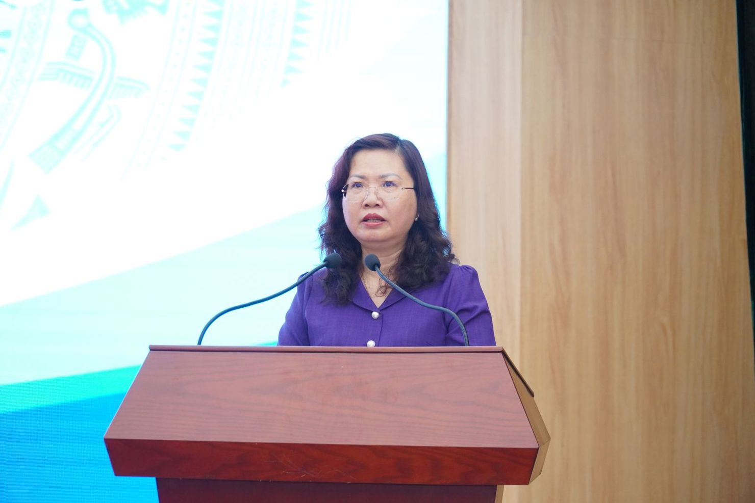 Chủ tịch UBCKNN Vũ Thị Chân Phương phát biểu tại Lễ phát động.