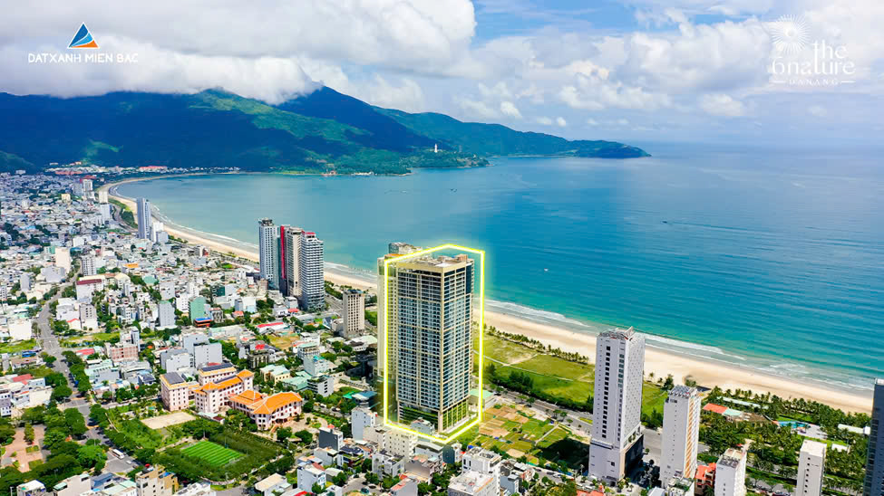 The 6Nature Danang hút khách bởi vị trí đắc địa ngay cung đường biển Võ Nguyên Giáp .