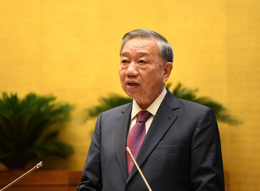 Tổng Bí thư, Chủ tịch nước Tô Lâm phát biểu kết luận Hội nghị.