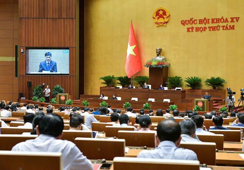 Phiên họp sáng 30/10 của Quốc hội.