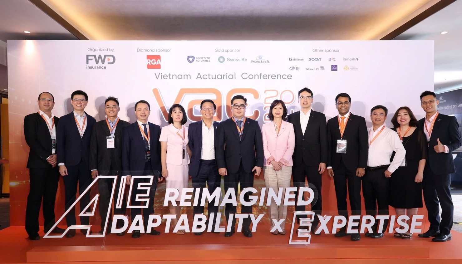 VAC 2024 có sự tham dự của Lãnh đạo Cục Quản lý, giám sát bảo hiểm (Bộ Tài chính), Tổng giám đốc các công ty bảo hiểm và các chuyên gia trong và ngoài nước.
