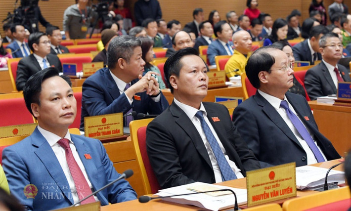 Các đại biểu dự phiên khai mạc. Ảnh: Lâm Hiển