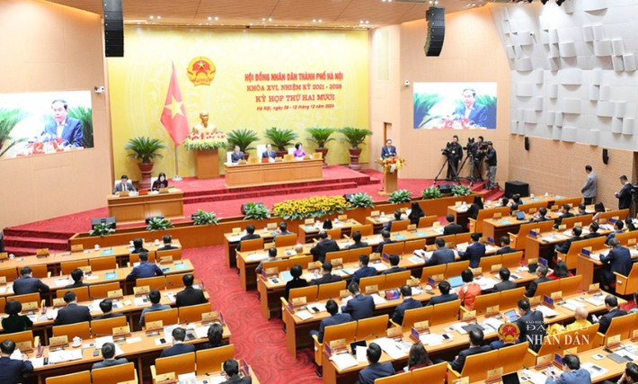 Chủ tịch Quốc hội Trần Thanh Mẫn phát biểu. Ảnh: Lâm Hiển