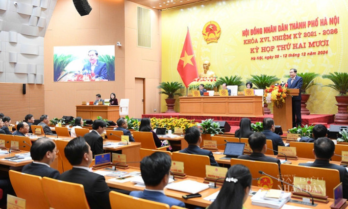 Chủ tịch Quốc hội Trần Thanh Mẫn phát biểu. Ảnh: Lâm Hiển