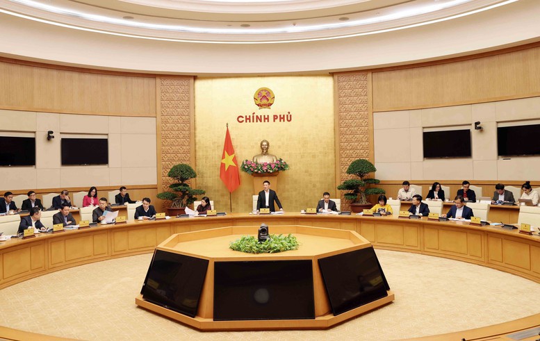 Quang cảnh cuộc họp - Ảnh: VGP/Trần Mạnh.