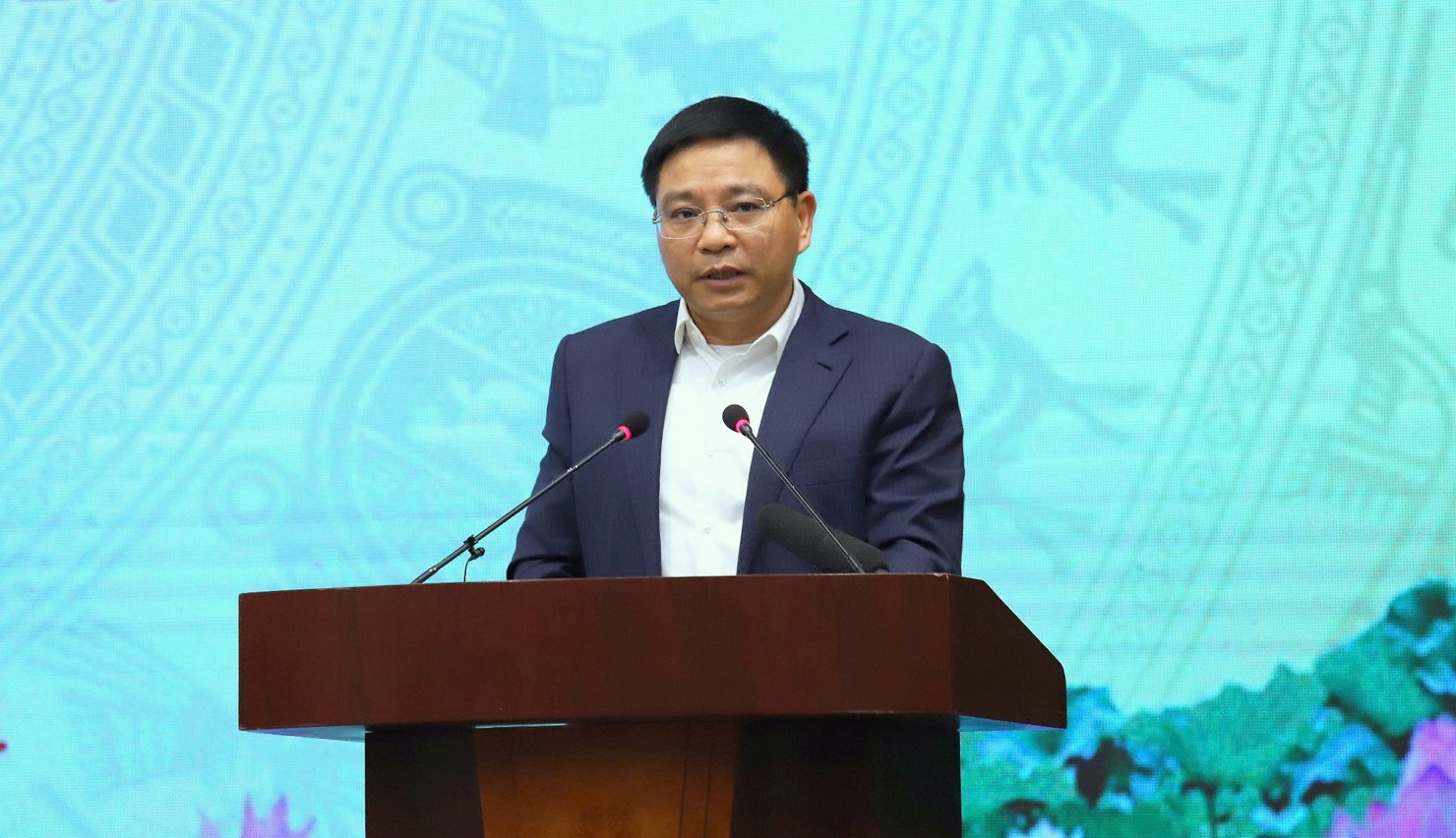 Bộ trưởng Bộ Tài chính Nguyễn Văn Thắng phát biểu tiếp thu ý kiến chỉ đạo của Thủ tướng Chính phủ tại Hội nghị tổng kết công tác năm 2024 của Bộ Tài chính chiều 31/12.