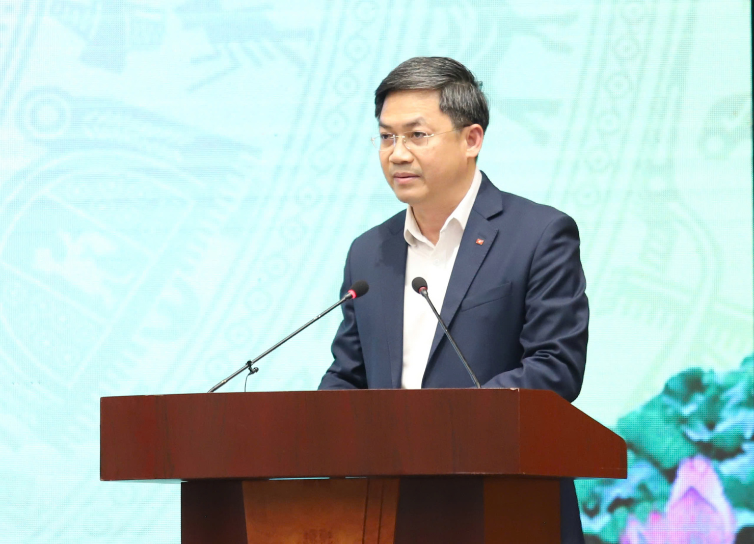 Phó Chủ tịch UBND TP. Hà Nội Hà Minh Hải phát biểu tại Hội nghị. Ảnh: Lục Trường