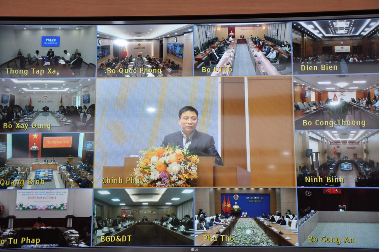 Bộ trưởng Bộ Tài chính Nguyễn Văn Thắng phát biểu tại Phiên họp của Ban Chỉ đạo.