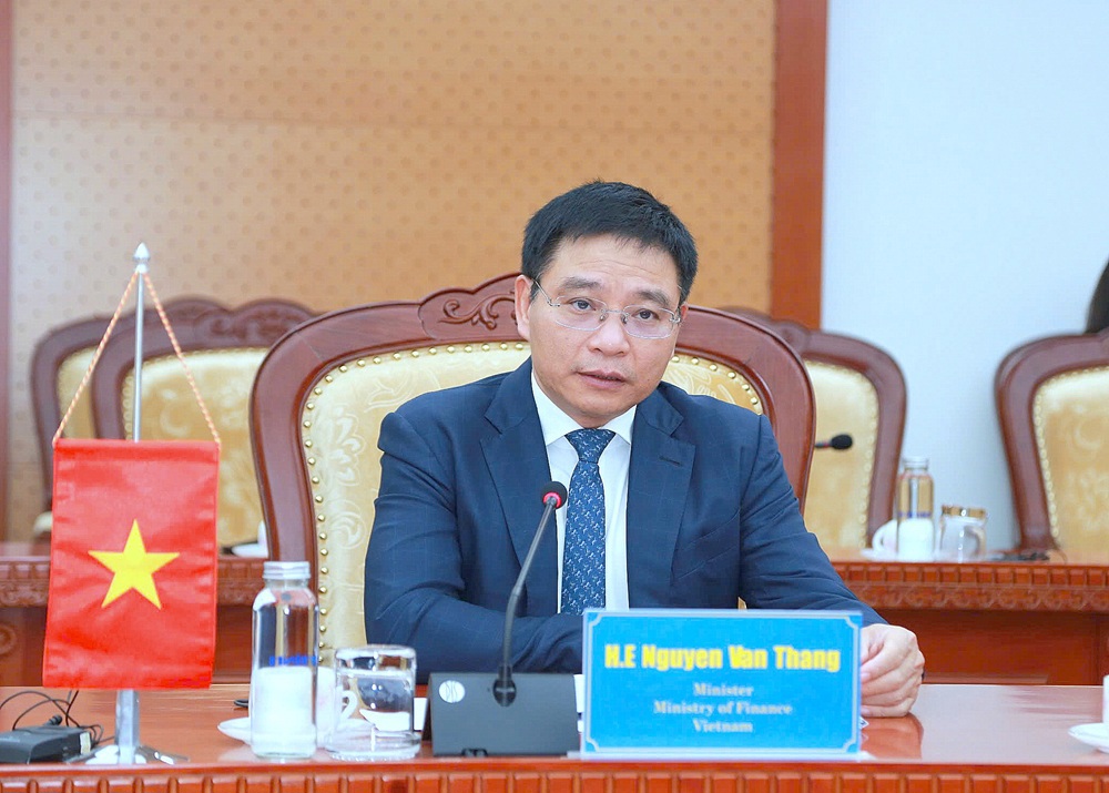 Bộ trưởng Bộ Tài chính Nguyễn Văn Thắng đề nghị WB quan tâm lựa chọn các dự án có quy mô lớn, có tính lan tỏa, tác động tích cực đến phát triển kinh tế.