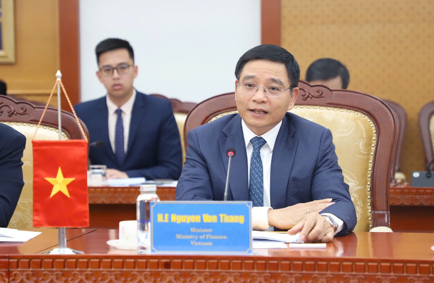 Bộ trưởng Bộ Tài chính Nguyễn Văn Thắng tin tưởng quan hệ hợp tác giữa hai nước ngày càng phát triển.