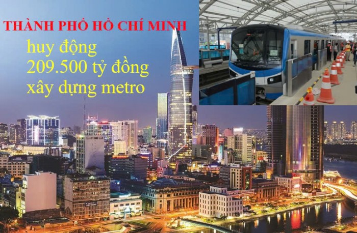 TP. Hồ Chí Minh huy động nguồn lực phát triển metro, thúc đẩy kinh tế địa phương