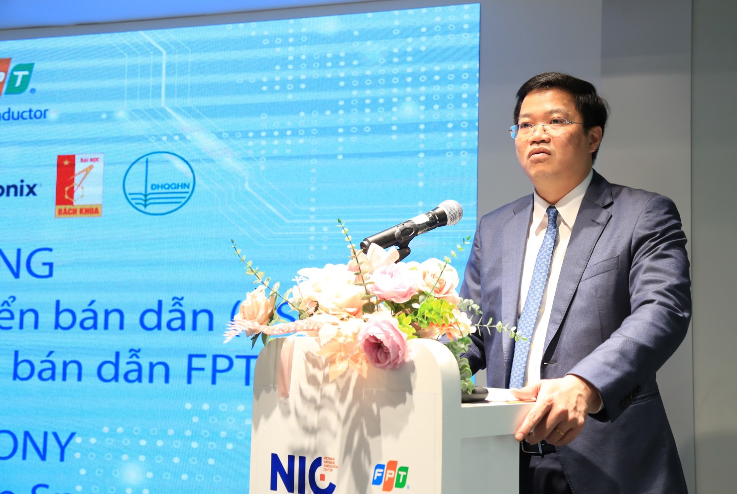 Thứ trưởng Bộ Tài chính Nguyễn Đức Tâm phát biểu chỉ đạo tại buổi lễ.