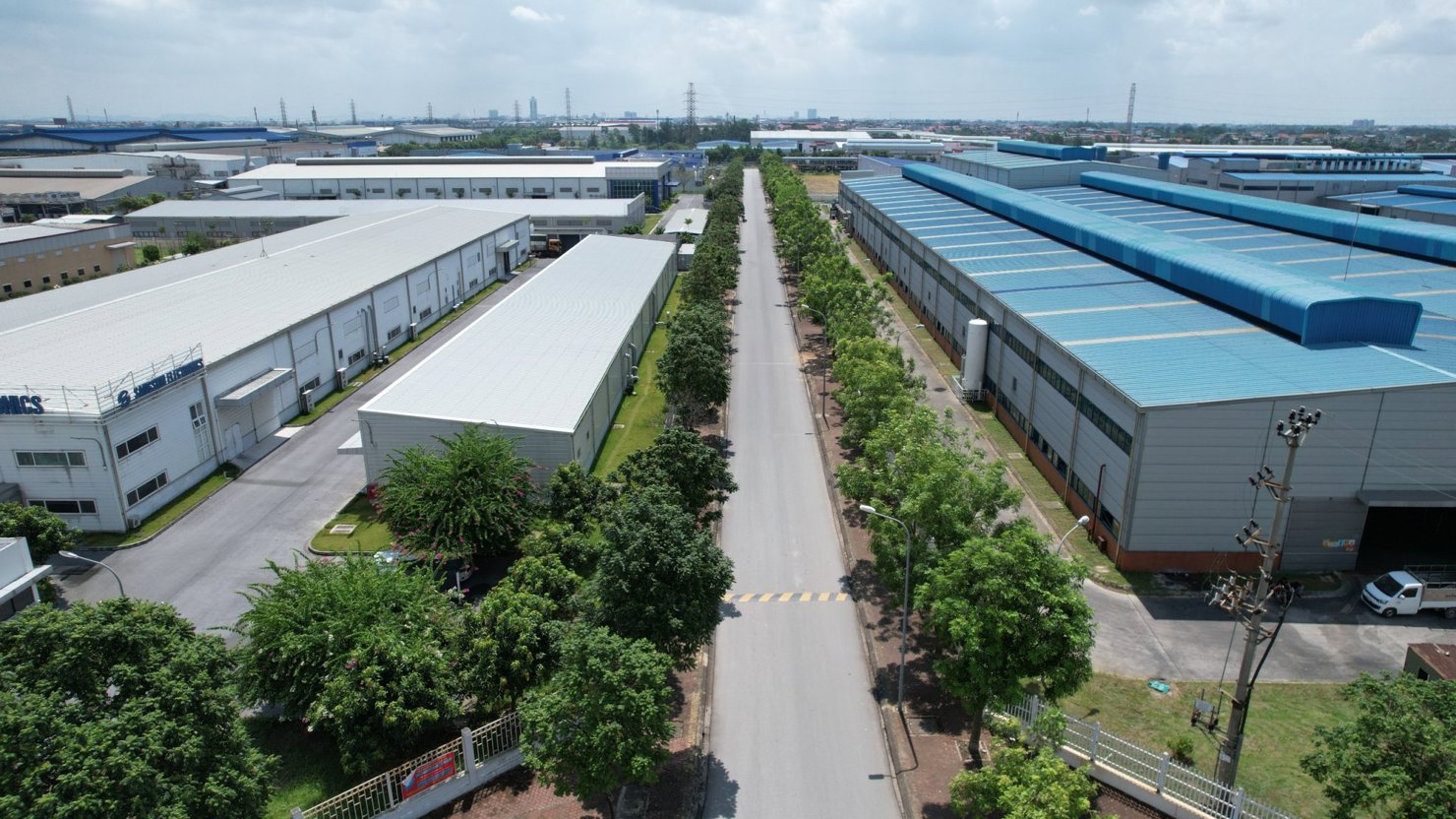 Tỷ lệ lấp đầy trung bình tại các khu công nghiệp trên toàn quốc đạt 86% trong năm 2024. Ảnh: Thu Hiền