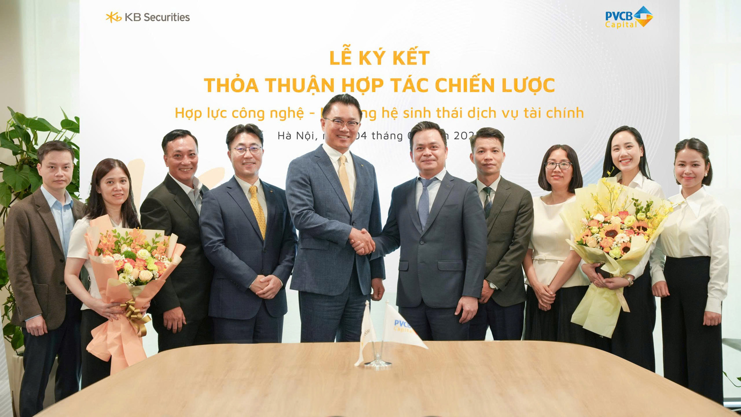 PVCB Capital và KBSV chính thức ký kết Thỏa thuận Hợp tác Chiến lược – Khởi đầu cho mối quan hệ bền vững và phát triển trong lĩnh vực tài chính, đầu tư.