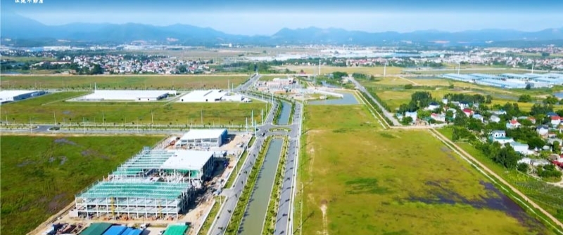 Toàn cảnh KCN Thăng Long III, tỉnh Vĩnh Phúc