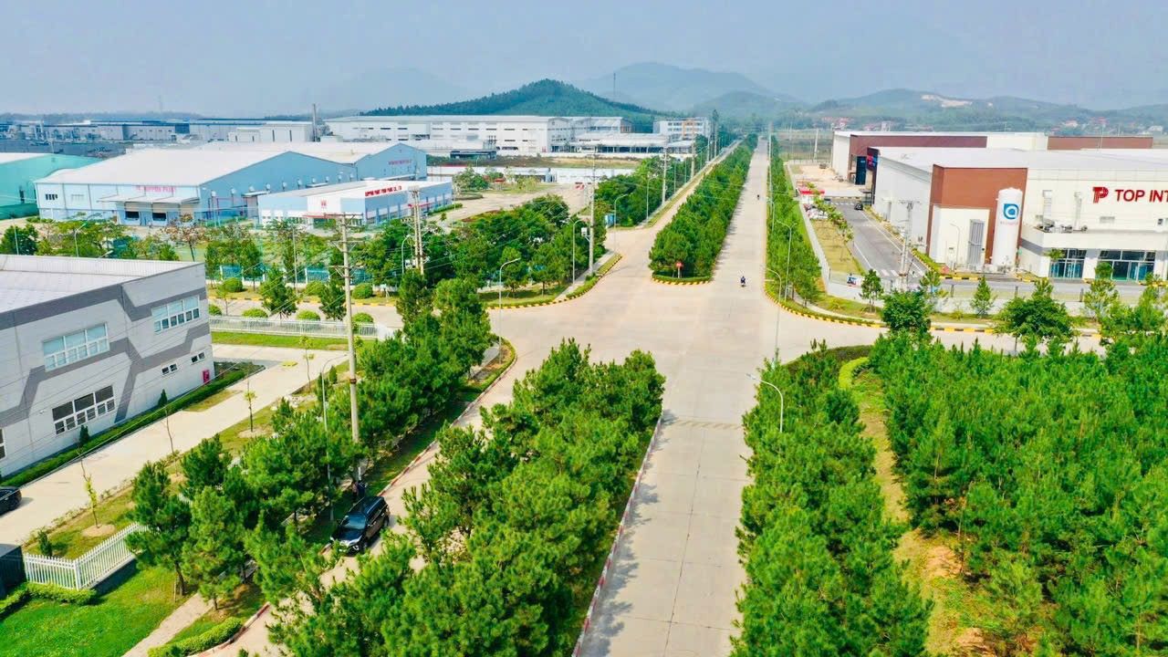 Toàn cảnh KCN Bá Thiện II, tỉnh Vĩnh Phúc