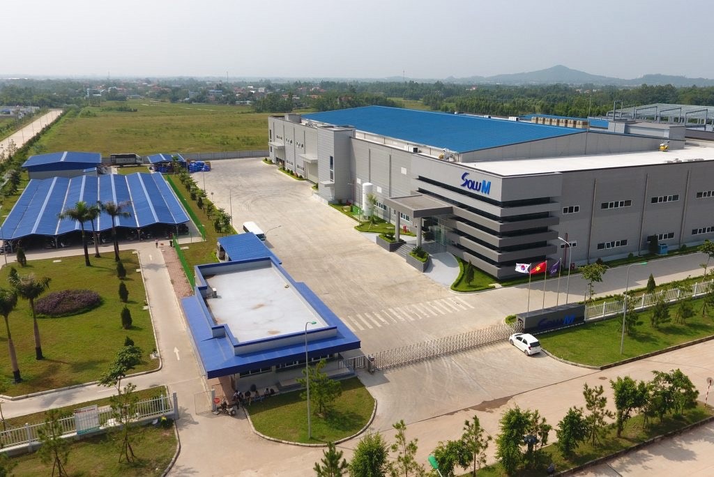 Nhà máy trong KCN Bá Thiện 2, tỉnh Vĩnh Phúc