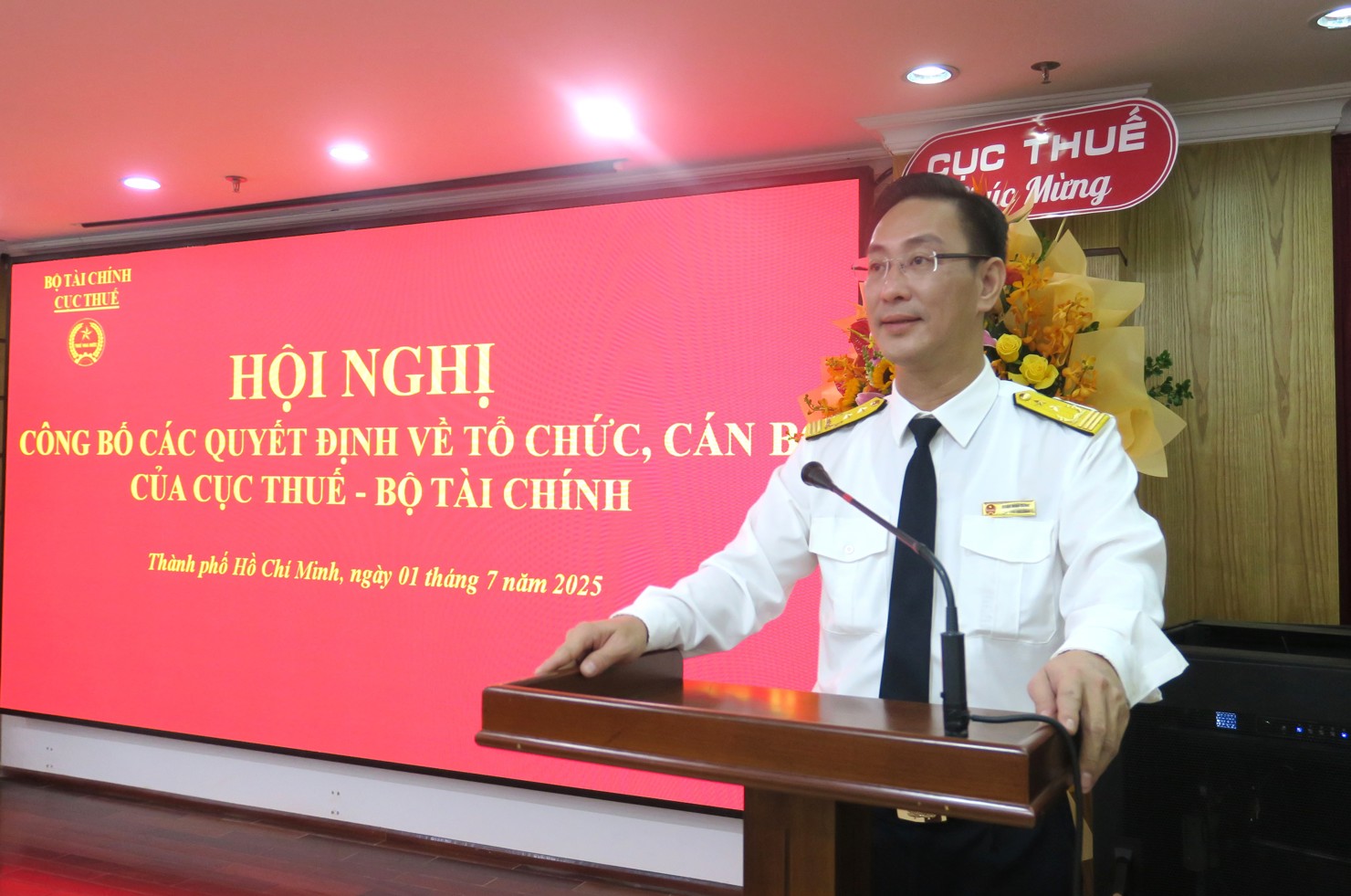 Ông Đoàn Minh Dũng, tân Trưởng Thuế TP. Hồ Chí Minh. Ảnh: Đức Mỹ