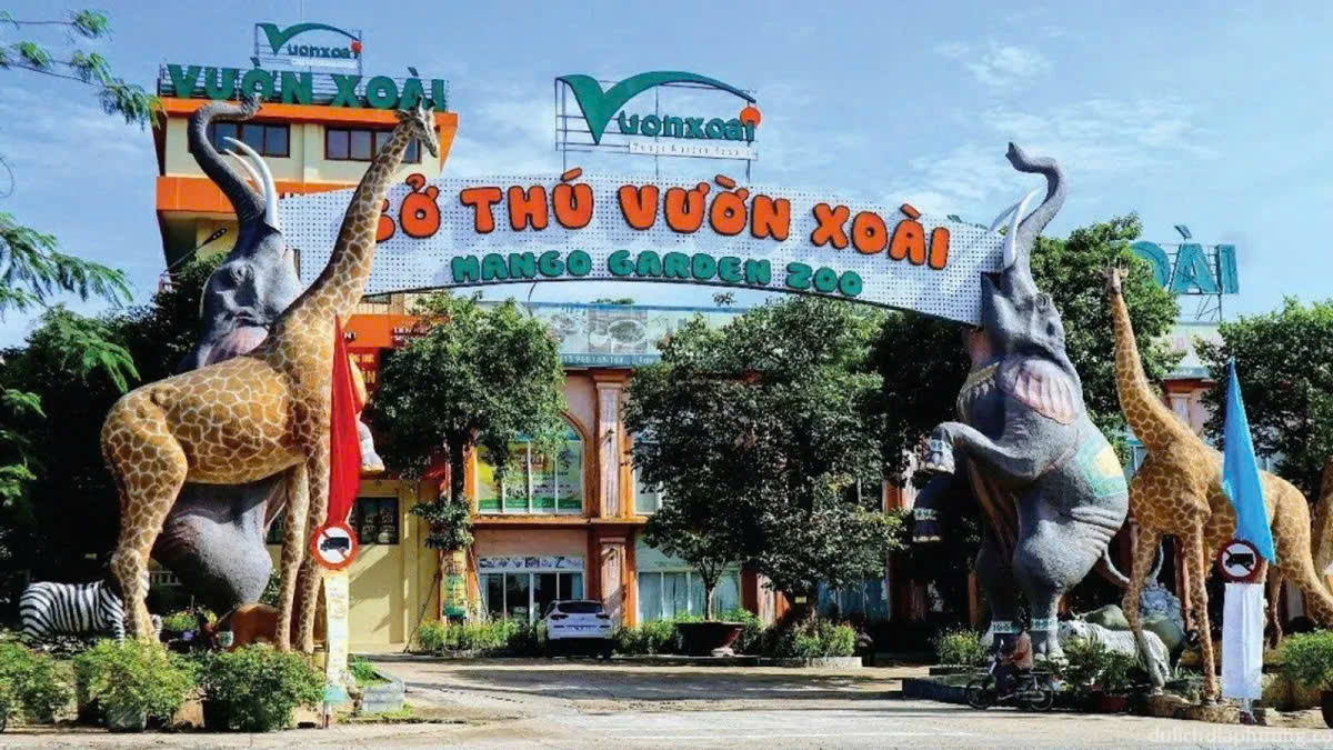 Khu du lịch Vườn Xoài bị xử phạt với nhiều hành vi vi phạm.