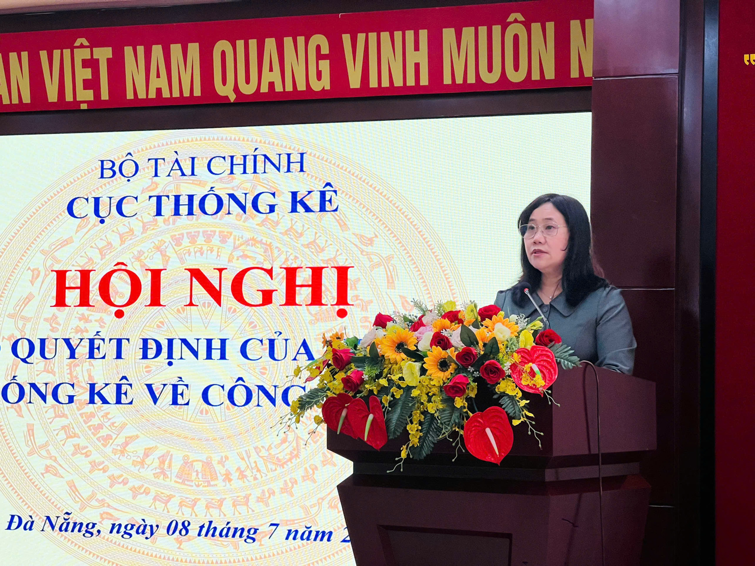 Cục trưởng CTK Nguyễn Thị Hương nhấn mạnh, đây là thời điểm toàn Ngành cần sự đồng lòng, trách nhiệm và quyết tâm cao nhất.
