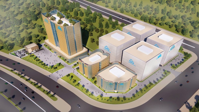 Khi đi vào hoạt động Hyperscale DC SHTP sẵn sàng phục vụ  phát triển công nghệ AI và kinh tế số. Ảnh: CMC