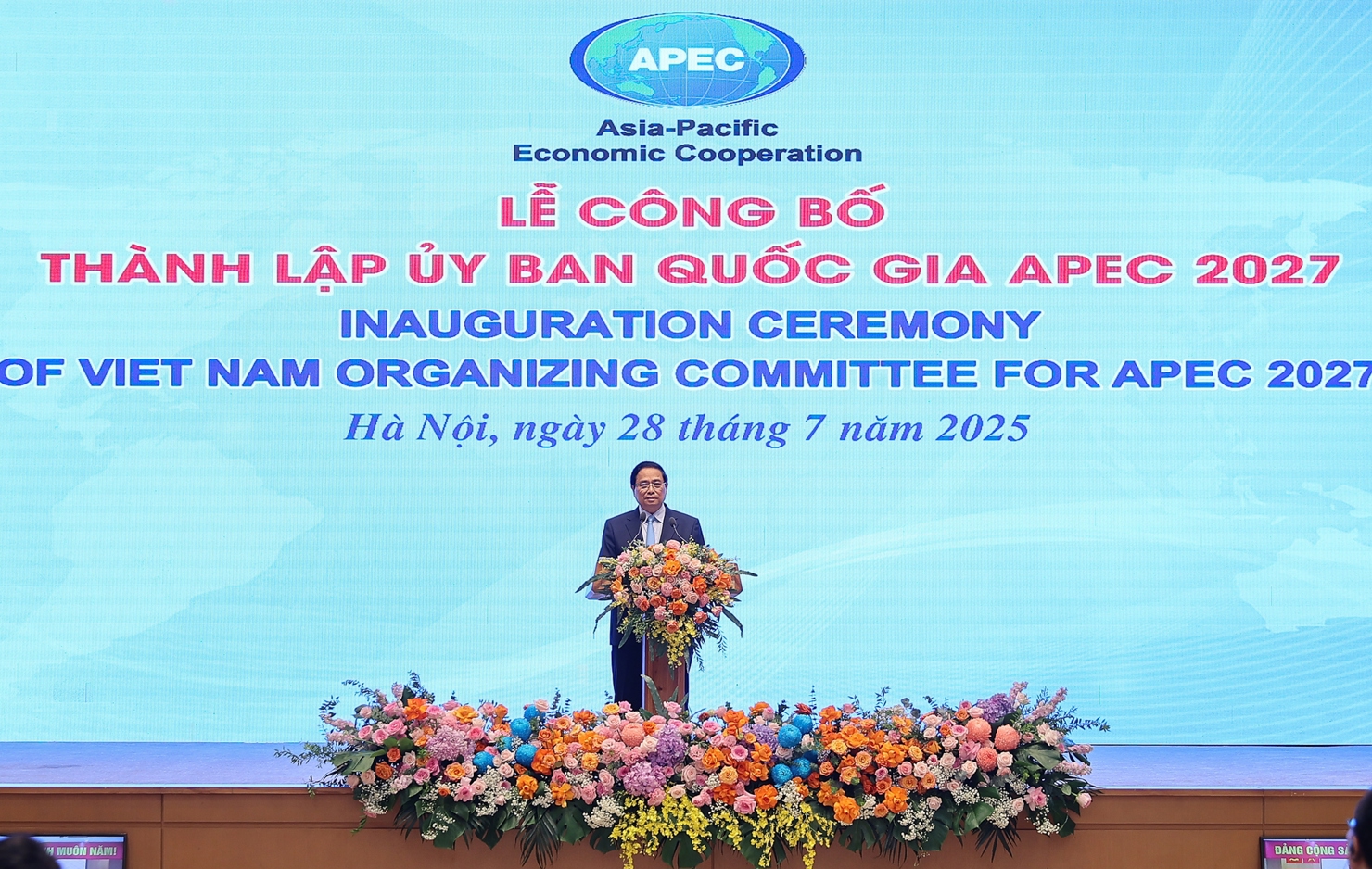 Đăng cai Năm APEC 2027 là vinh dự đối với Việt Nam và cũng là một trọng trách quốc tế. Ảnh: VGP