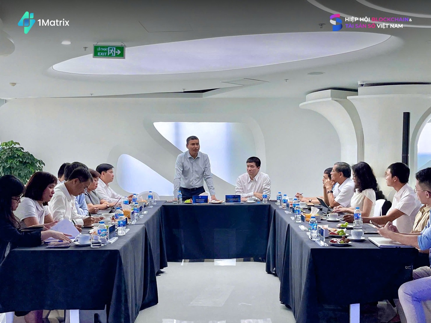 Ông Hồ Kỳ Minh, Phó Chủ tịch Thường trực UBND TP. Đà Nẵng bày tỏ sự ủng hộ với Mạng VBSN và các nỗ lực mà Công ty 1Matrix, VBA đang thực hiện.