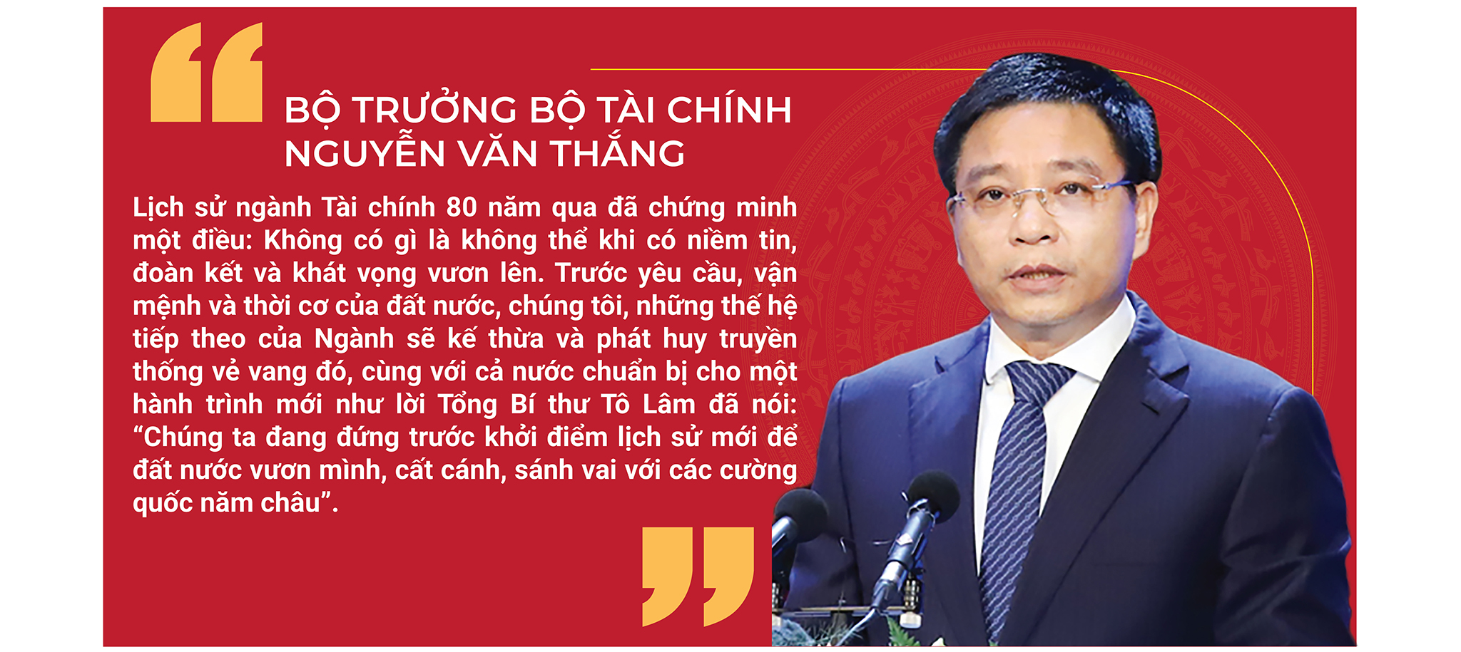 EMAGAZINE: Ngành Tài chính kế thừa truyền thống vẻ vang, vững tin cùng Đất nước “cất cánh” - Ảnh 6