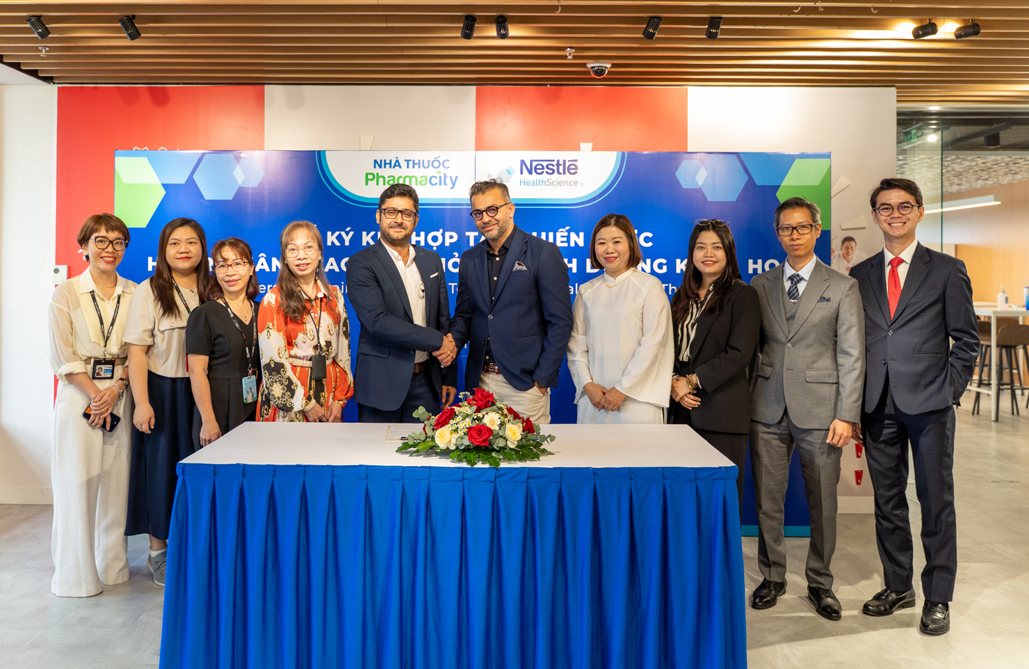 Hợp tác giữa Pharmacity và Nestlé Health Science mang đến nhiều lựa chọn chính hãng cho người tiêu dùng, góp phần chăm sóc sức khỏe dựa trên dinh dưỡng khoa học trong cộng đồng.