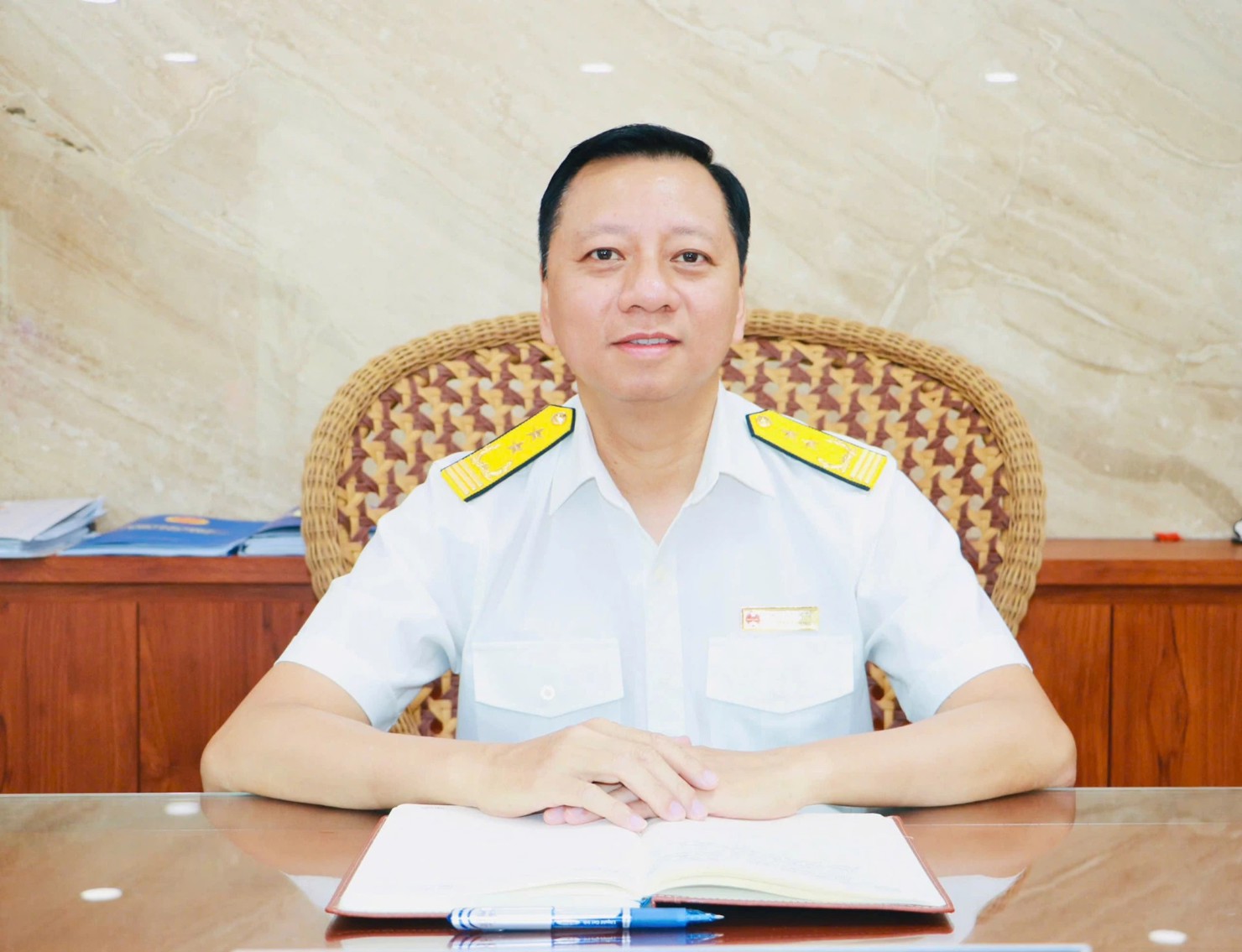 Ông Nguyễn Ngọc Tú - Trưởng Thuế tỉnh Khánh Hòa. Ảnh: Trí Vũ